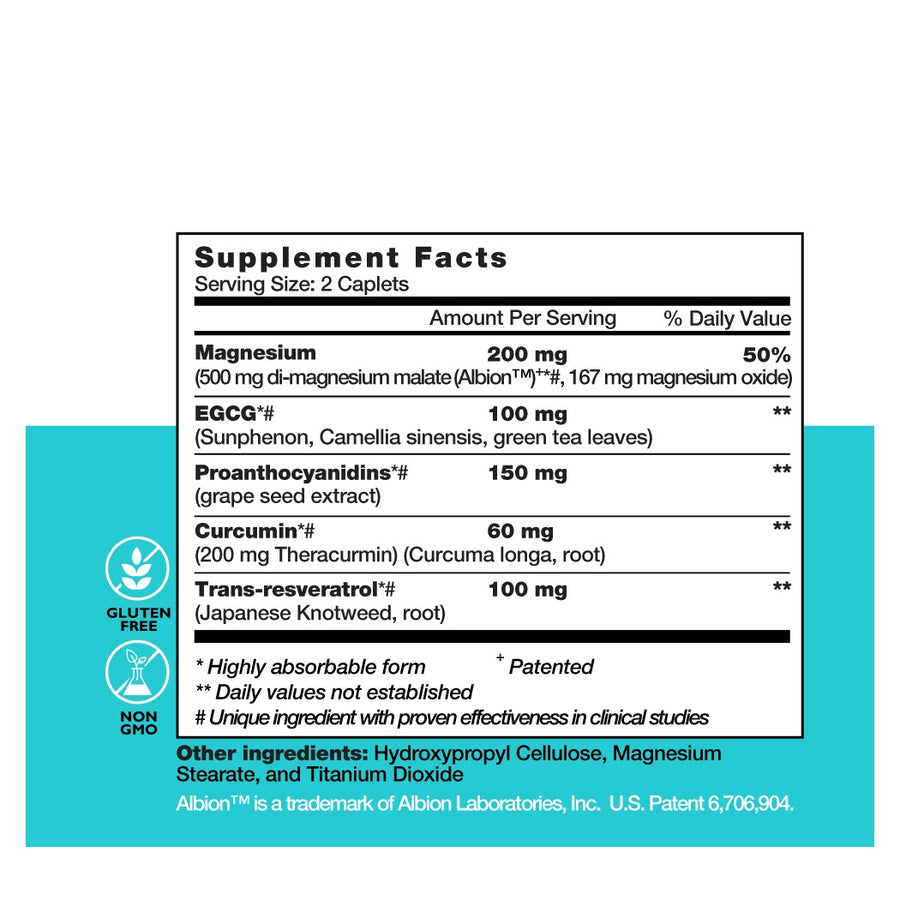 Supplement Facts label for OptiCel Joint Health