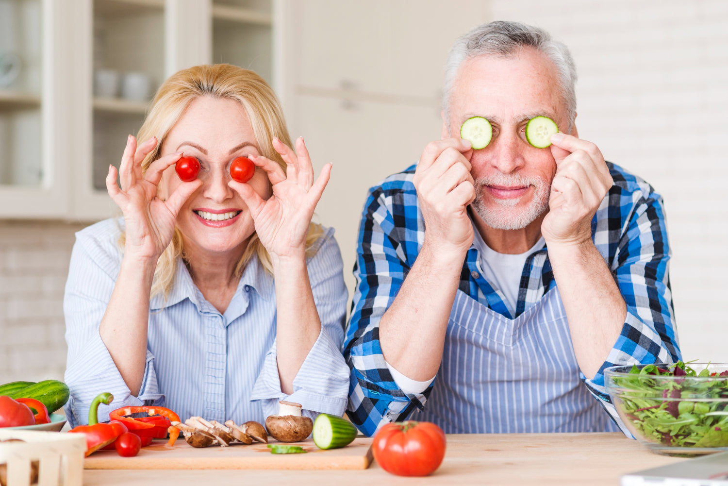 healthy aging with nutritious food